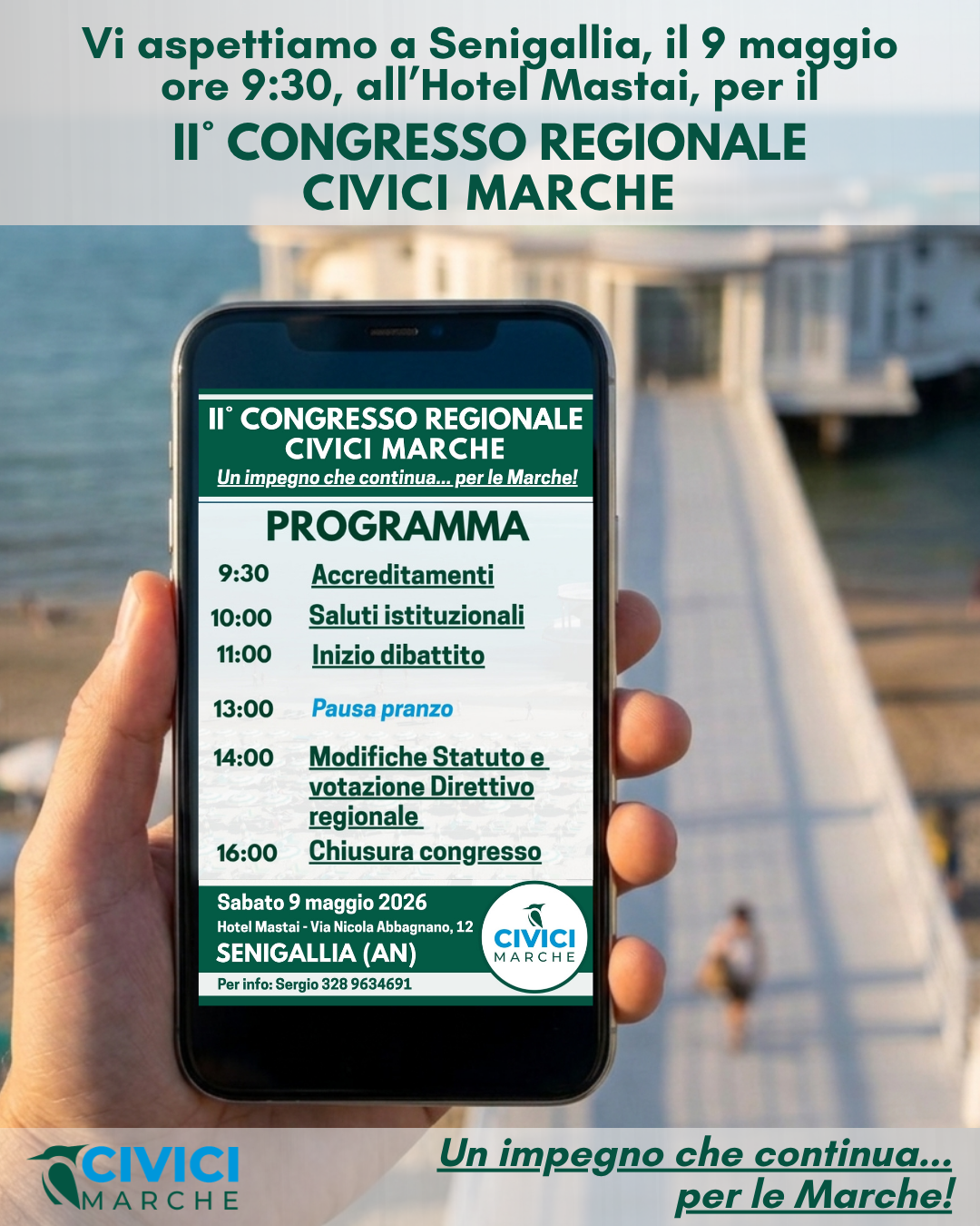 II° CONGRESSO REGIONALE CIVICI MARCHE 